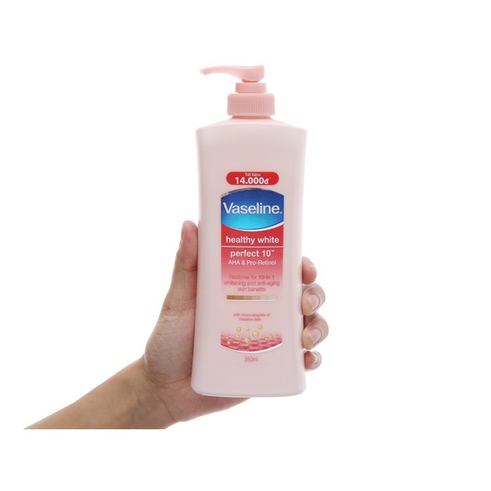 Sữa dưỡng thể Vaseline Perfect 10 trong 1 350ml