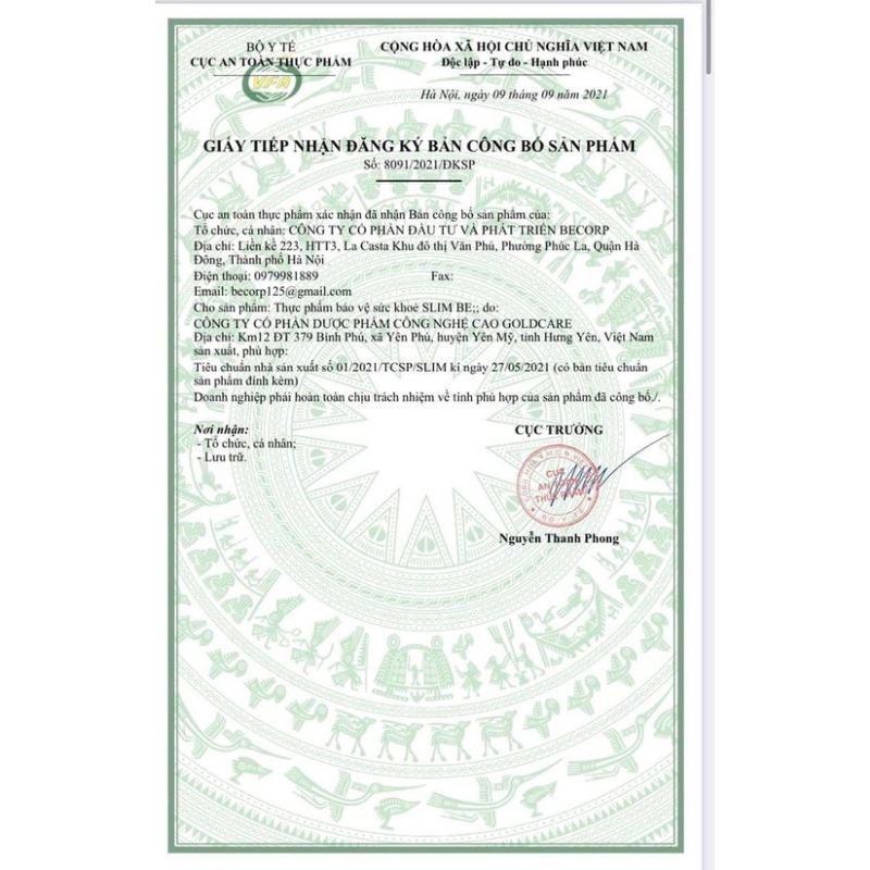 Tăng cân Herbal Be của BEALIVE Giúp Tăng 2-3 Kí Sau 15 Ngày