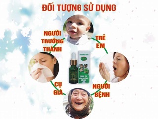 Tinh dầu trị viêm đường hô hấp (lọ dùng thử 5ml)