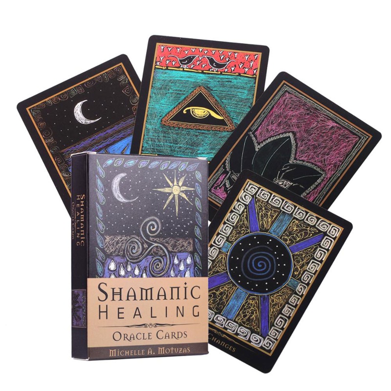 Bộ bài tarot Shaman 44 lá bằng tiếng Anh bí ẩn thú vị cho bữa tiệc chơi cùng với bạn bè