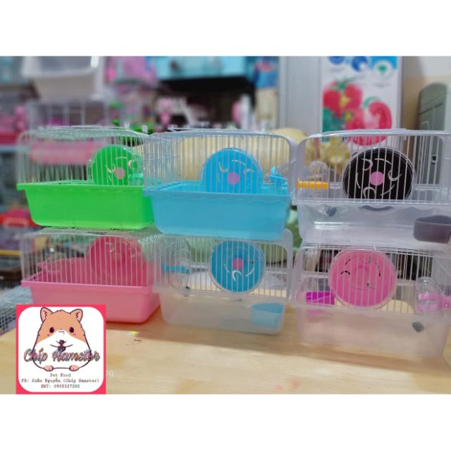 Lồng mini full phụ kiện [Hamster]