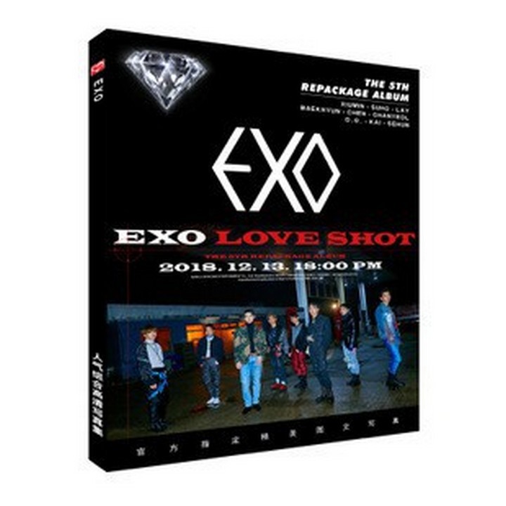 Photobook EXO planet 5 album ảnh tặng kèm poster tập ảnh in hình nhóm nhạc thần tượng Hàn Quốc