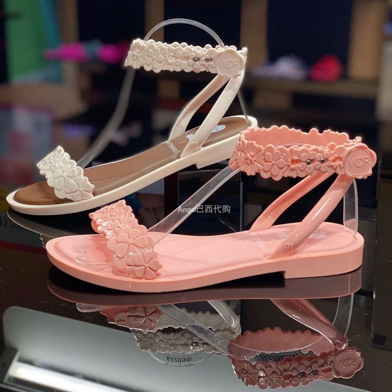 Sandal melissa hồng 38