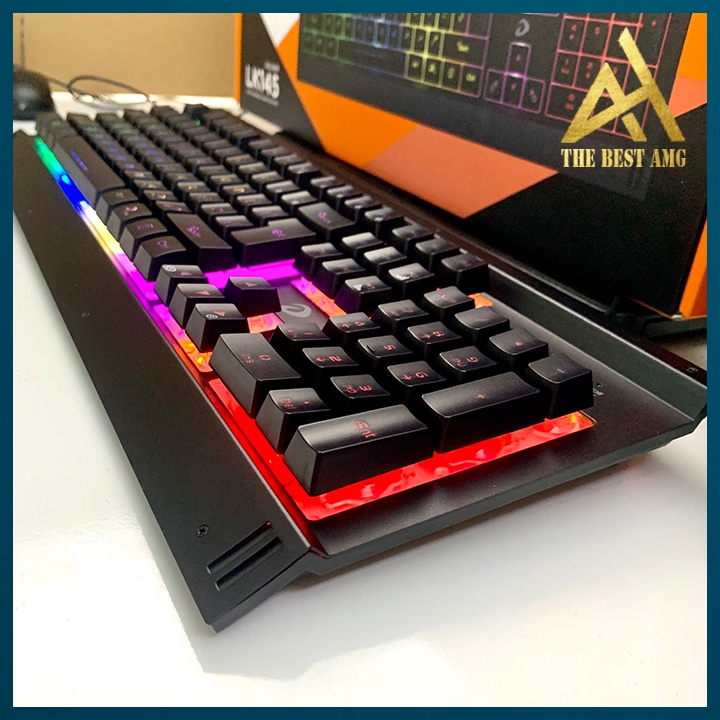 Bàn Phím Gaming Chính Hãng Đèn LED 7 Màu DAREU LK-145 Chuyên Game Bàn phím Giả Cơ Máy Tính PC Laptop Keyboard Có Dây