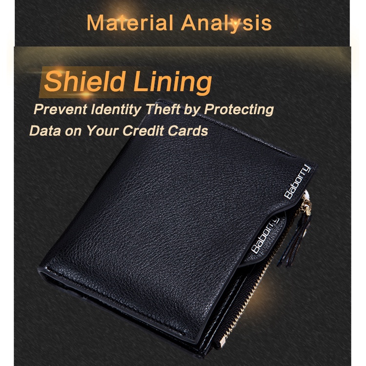 Ví nam Baborry cao cấp hàng nhập mẫu đẹp sang trọng thanh lịch