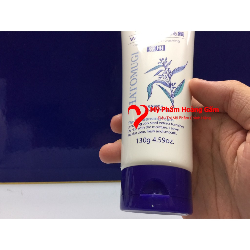 Sữa rửa mặt Hatomugi Naturie hạt ý dĩ 130g Nhật Bản | BigBuy360 - bigbuy360.vn