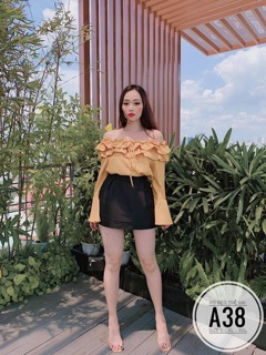Bigsize Áo bèo trễ vai A38