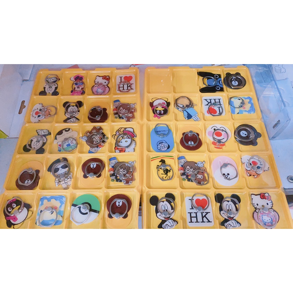 Iring Cute Giá đỡ điện thoại Chiếc Nhẫn Cute Bám Dính Chắc Chắn Không sợ bong tróc Siêu Chất