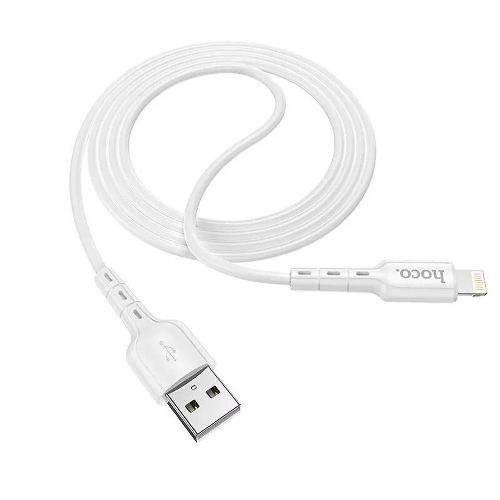 🌟CHÍNH HÃNG🌟 Cáp sạc và truyền dữ liệu Hoco DU01 USB to Micro/Lightning/Type-C sạc nhanh 2.4A/3A dài 100cm - CCN