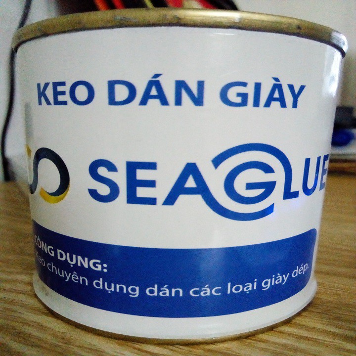 Keo Dán Giày Seaglue 300Gram, Bám Dính Chắc, Chịu Nước, Bền, Dẻo Sau Khi Dán.