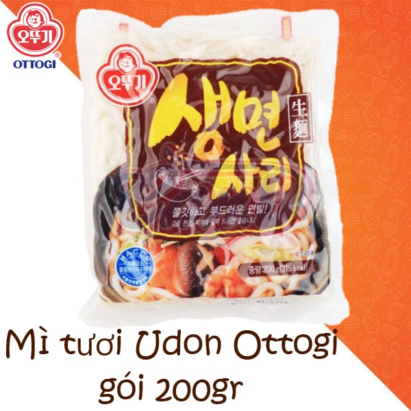 Mì tươi Udon Ottogi gói 200gr | BigBuy360 - bigbuy360.vn