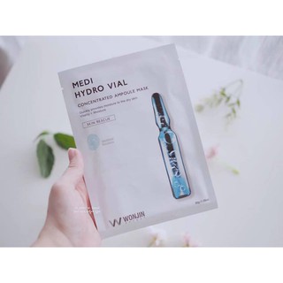 MẶT NẠ SIÊU DƯỠNG ẨM CHO DA NHẠY CẢM WONJIN EFFECT MEDI HYDRO VIAL