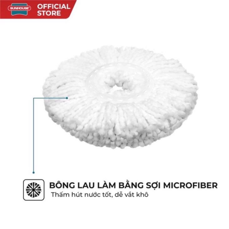 Cây Lau Nhà Xoay 360 Độ SUNHOUSE KS-MO350I