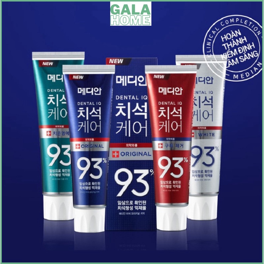 Kem Đánh Răng Hàn Quốc Kem đánh trắng răng MEDIAN Dental IQ 120g GALA HOME