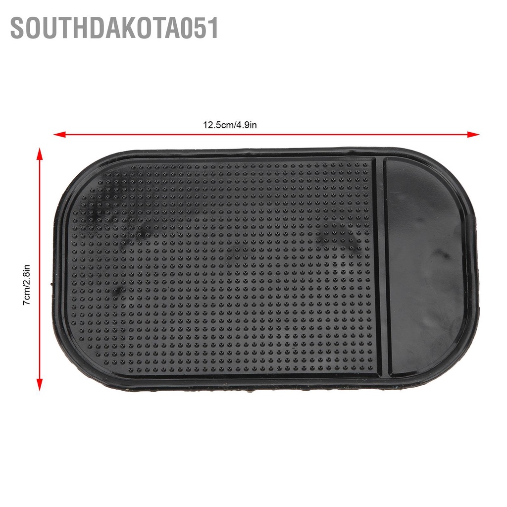 Thảm chống trượt bảng điều khiển bằng silicon cố định đa năng cho hộp đựng CD điện thoại di động tiền xu