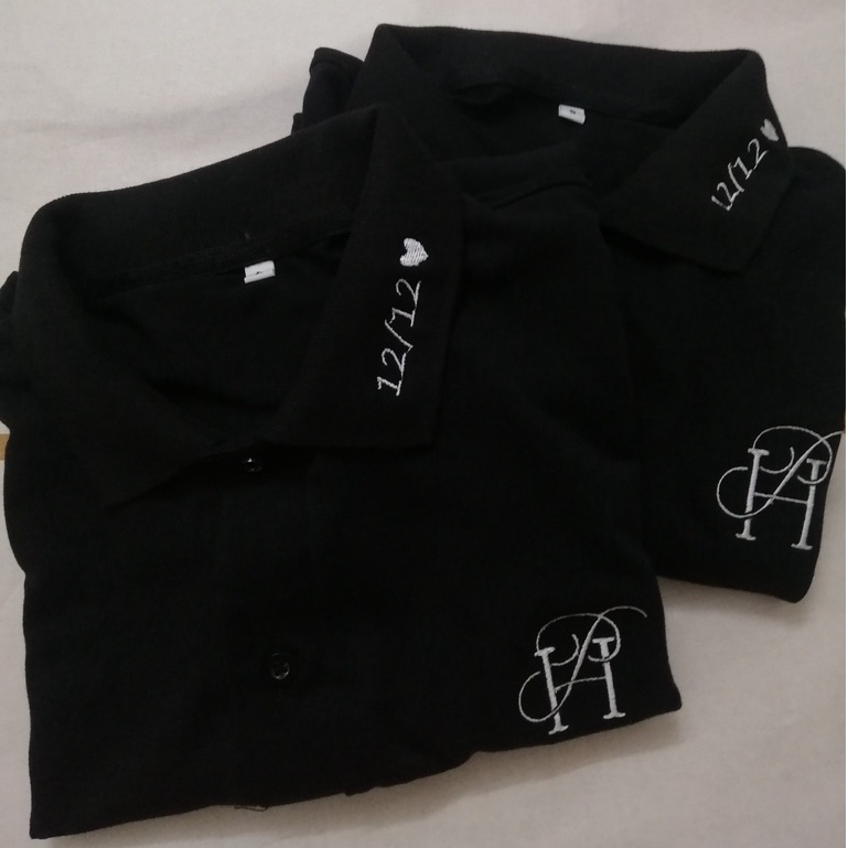 ÁO POLO THÊU TÊN THEO YÊU CẦU , ÁO THÊU TÊN