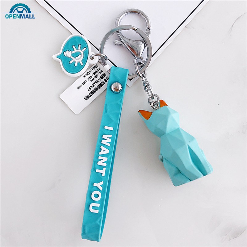 Móc Khóa Hình Động Vật Hoạt Hình Dễ Thương