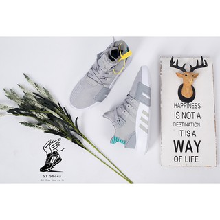 Gìay thể thao nam nữ eqt bask adv xám