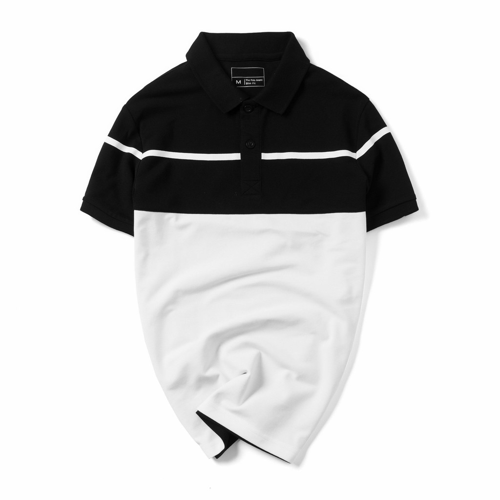 Áo Thun Nam Tay Ngắn  Áo Phông Nam Tay Lỡ Cổ Đứng - Áo Polo nam chất Cotton Cao cấp