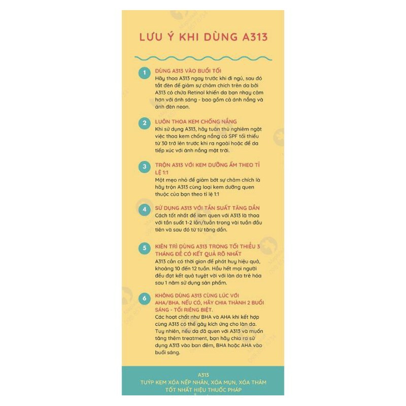 ✅ (HÀNG CHUẨN AUTHENTIC) Kem Retinol A313 giảm mụn, xóa mờ vết thâm, giảm nhăn và trẻ hóa da hiệu quả | BigBuy360 - bigbuy360.vn