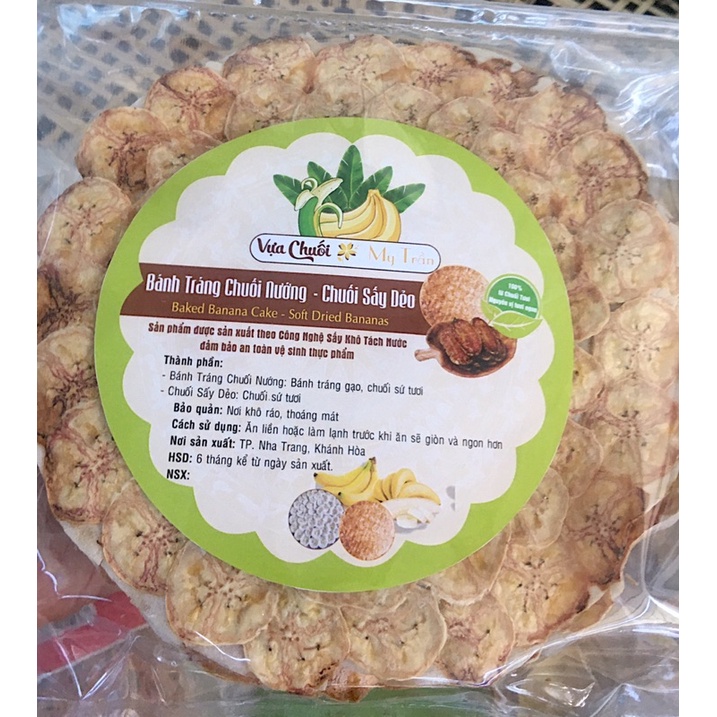 Bánh tráng chuối nướng My Trần