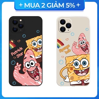 Ốp lưng cạnh vuông 5G/6S/7 Plus/8G/Xr/Xs/13/...viền bảo vệ camera hình Bọt biển