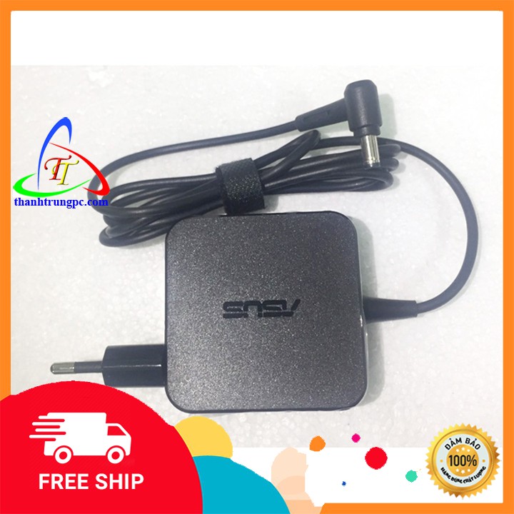 Sạc Laptop Asus. 19V-3.42 Vuông zin bảo hành 12 tháng chân 5.5x2.5mm