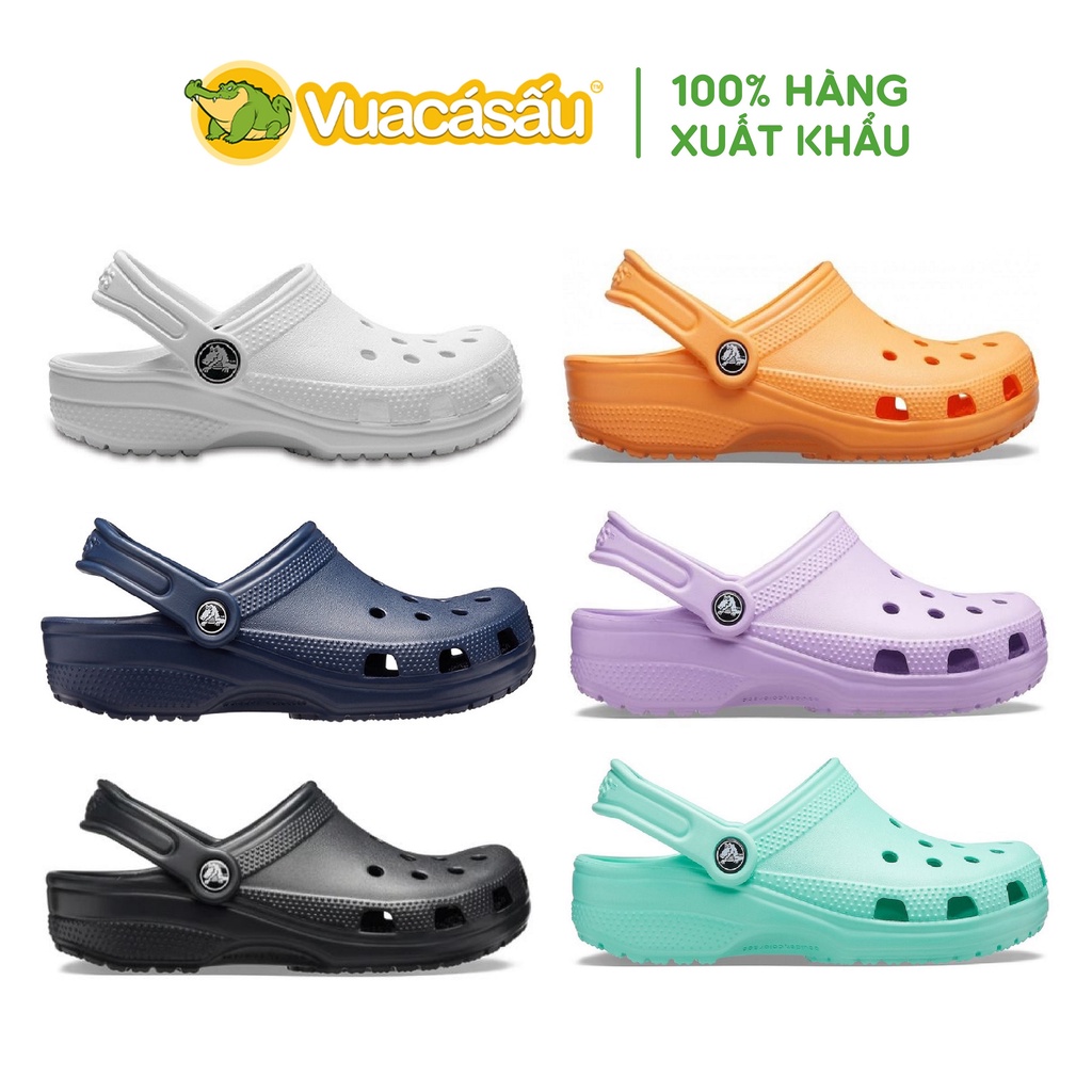 Dép CROCS CLASSIC CLOG Nam Nữ Êm Nhẹ, Mềm và Không Mùi