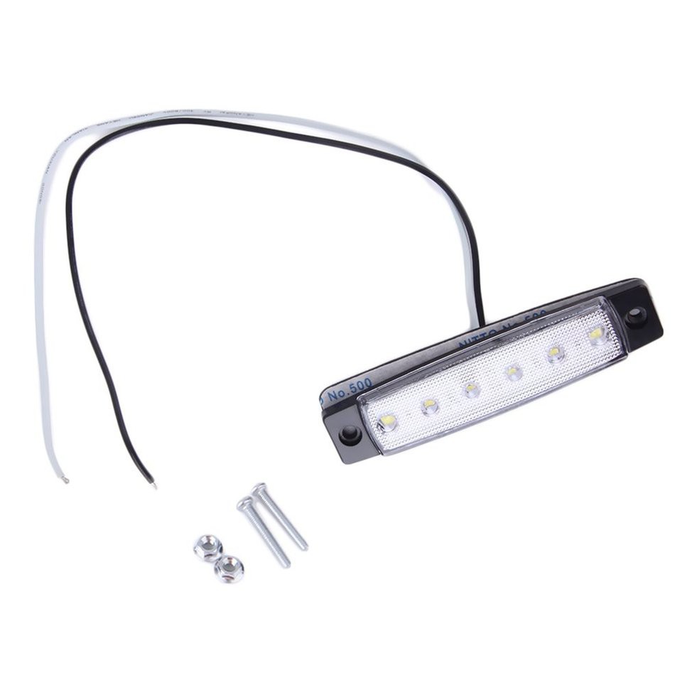 Đèn Led Tín Hiệu 12V Gắn Hông Xe Tải