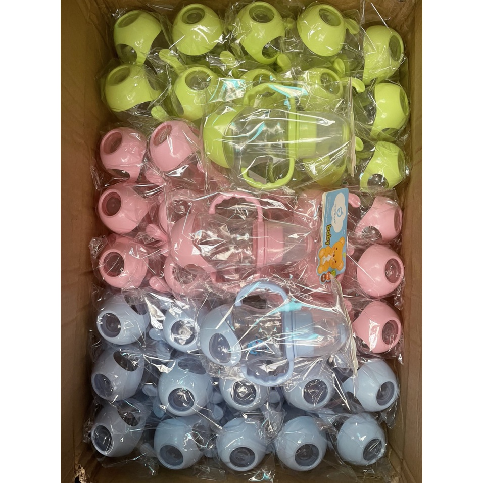 Bình sữa baby cho bé 150ml, nhựa PP không PBA, có tay cầm