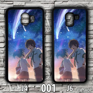 Ốp Lưng Điện Thoại Anime Samsung J4 J6 J4+ J6+ (2018) - Ốp Lưng Your Name (Kimi no Na wa)  (1)