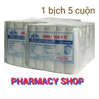Băng cuộn y tế 3 con nai - bịch 5 cuộn