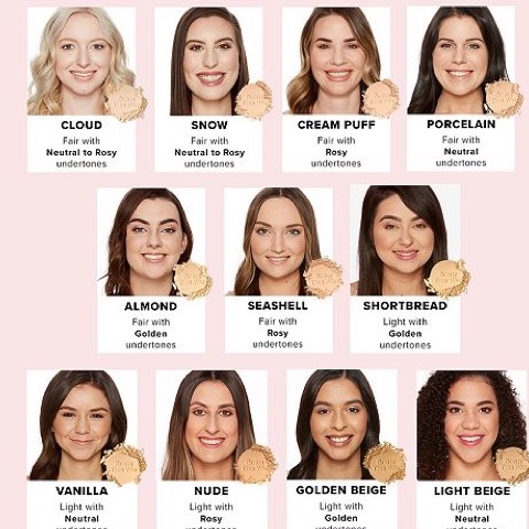 New - Too Faced- Phấn Phủ Dạng Nén-Born This Way Multi-Use Complexion Powder 10g