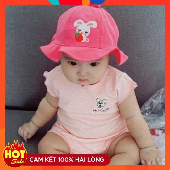 Đồ Sơ Sinh Bé Gái Đồ Bộ Mùa Hè Cho Bé Gái Hãng Hotga, Chất Siêu Mát, Màu sắc Đa dạng, Size 4-12 kg