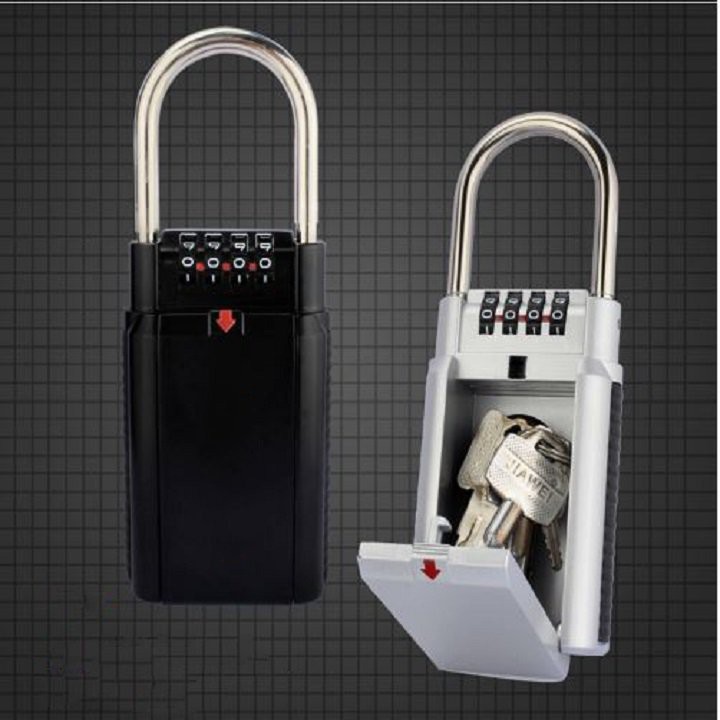 lockbox - hộp khóa móc treo có mật khẩu dùng để cất chìa khóa