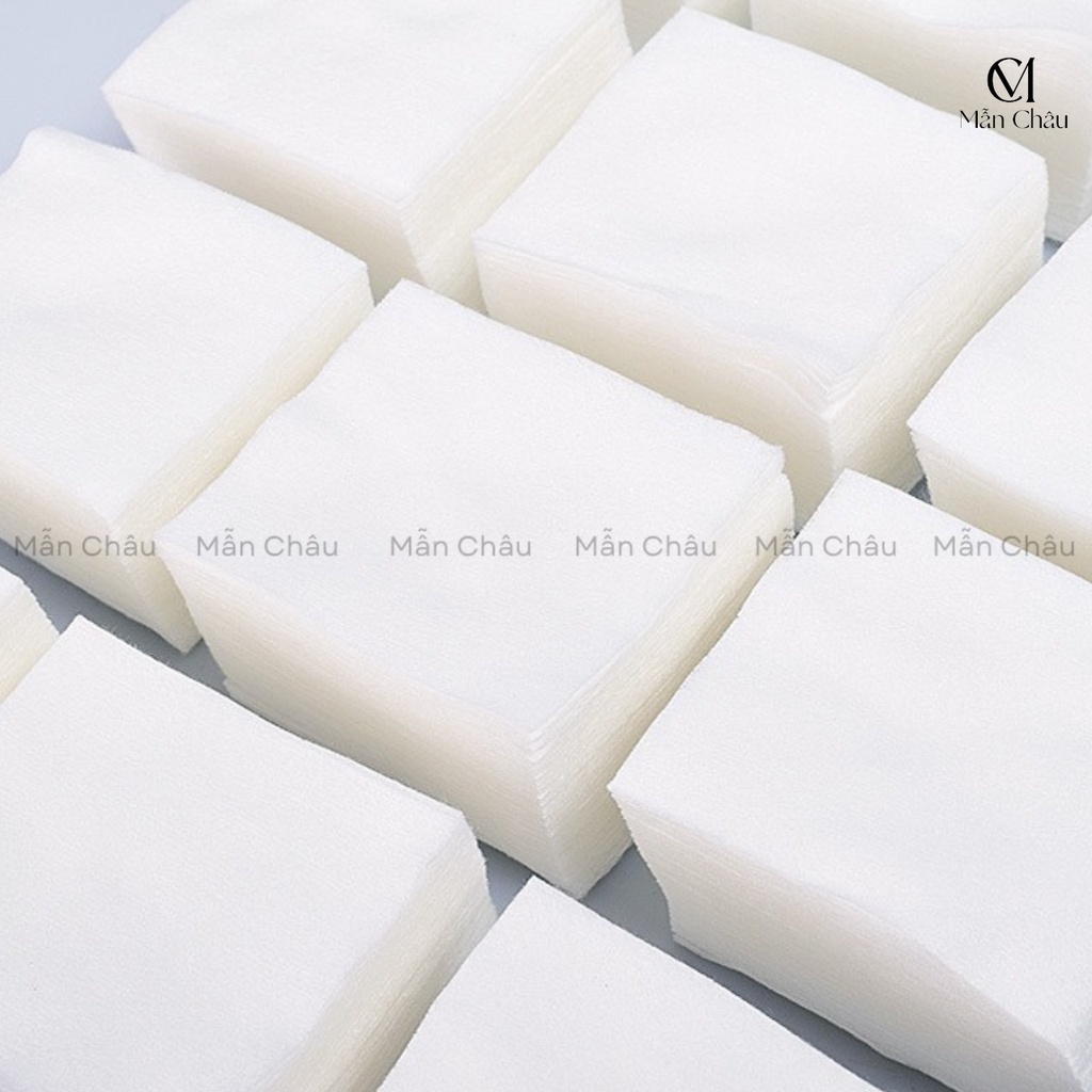 Bông Vải Không Tiệt Trùng 1200 Miếng Chất Liệu Vải Dệt Dùng Trong Thẩm Mỹ Size 6x7