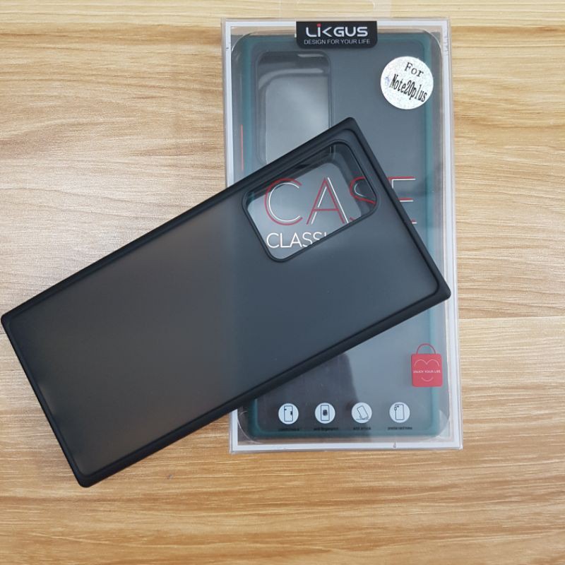 Ốp lưng cho Samsung Note 20 , Note 20 Ultra , Note 10 Plus chính hãng Likgus chống sốc , lưng nhám chống bám vân tay