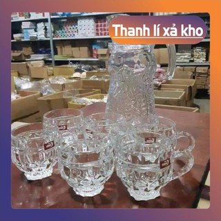 Mua Lẻ Rẻ Như Sỉ,  Bình thủy tinh pha lê đẹp sang , ĐỒ GIA DỤNG BINBON