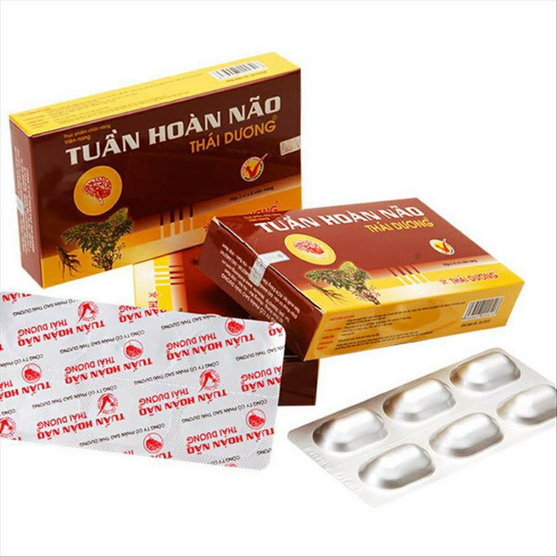 Tuần Hoàn Não Thái Dương Hộp 2 Vỉ 12 Viên