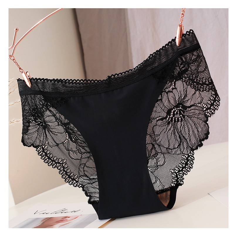  Quần lót Thái su ren họa tiết hoa THÔNG THOÁNG cực mềm mại ,cực SEXY SQ05 | BigBuy360 - bigbuy360.vn