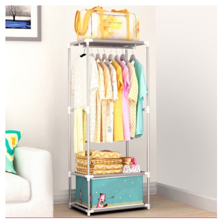[hihi 01 bán sỉ] HÀNG MỚI. KỆ TREO QUẦN ÁO CHỮ NHẬT 140x55x36cm LOẠI TỐT