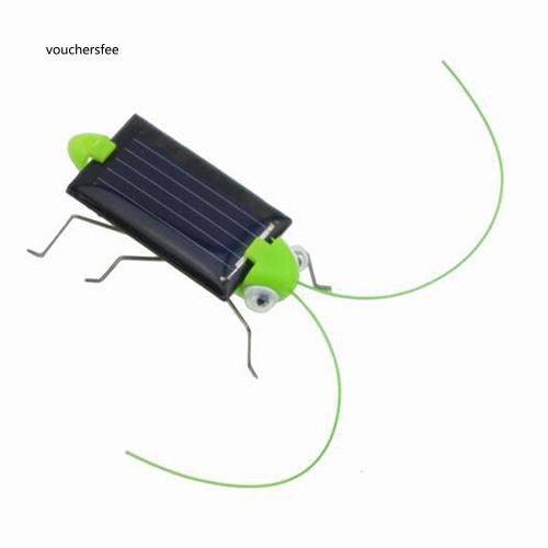 Creative Fun Solar Power Robot Insect Locust Grasshopper Kids Educational Toy