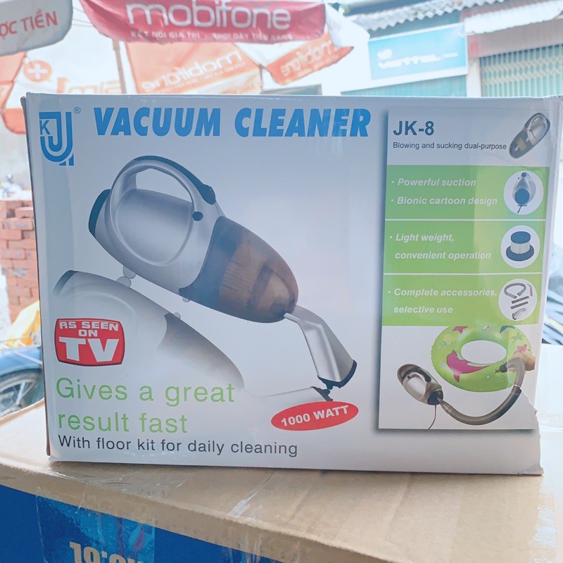 MÁY HÚT BỤI MINI CẦM TAY 2 CHIỀU VACUUM