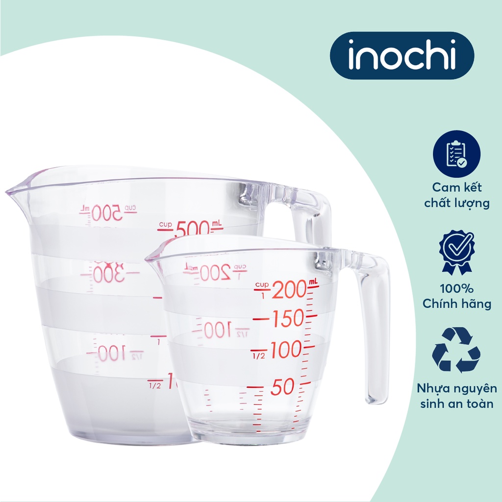 Cốc đong Inochi - Yoko 200ml- 500ml