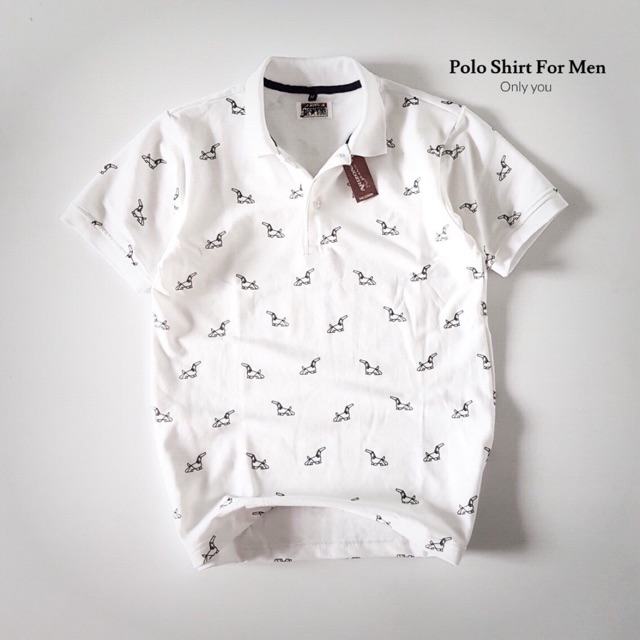 ÁO THUN NAM, Thun cá sấu 4 chiều dày mịn AN83