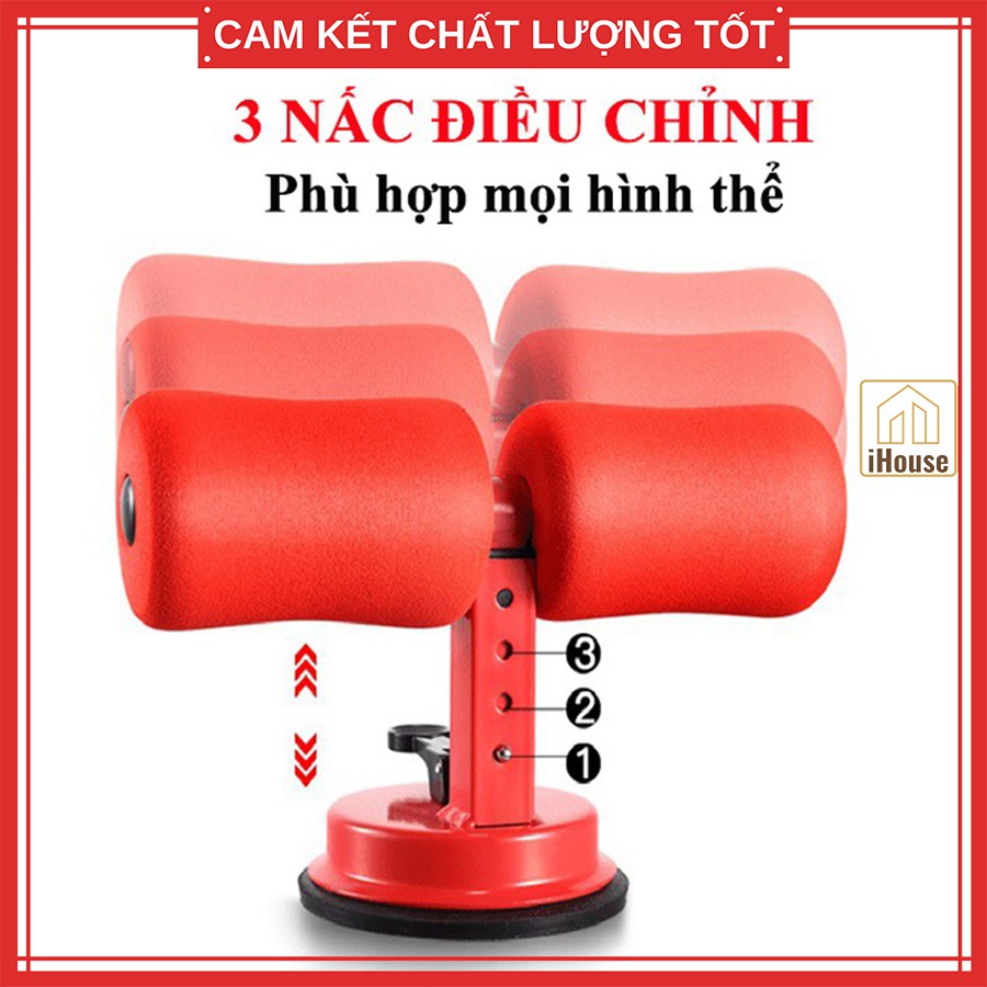 Dụng cụ tập bụng hút chân không tại nhà đánh tan mỡ bụng, Dụng cụ tập cơ bụng 6 múi đa năng iHouse