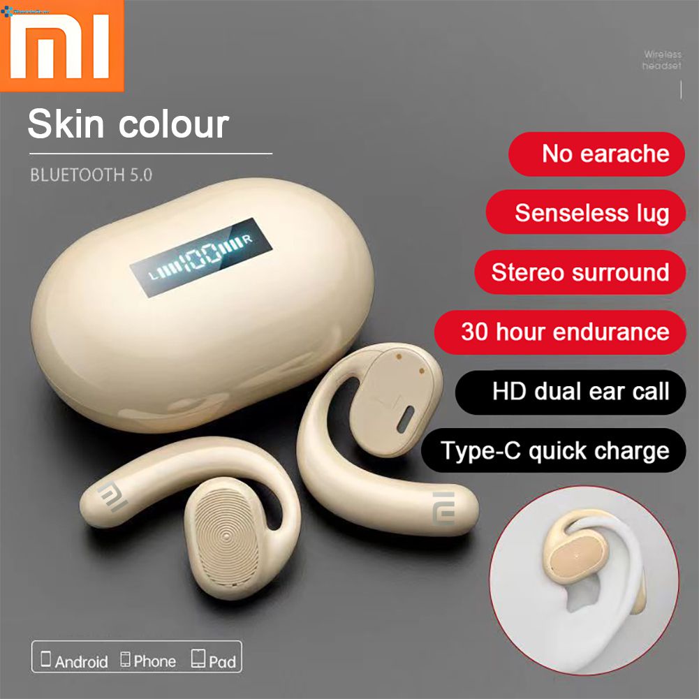 Xiaomi 5.0 Dẫn Truyền Xương Bluetooth Tai Nghe Loại Bỏ Tiếng Ồn IP7 Chống Nước Không Dây Tai Nghe Có Mic Tai Nghe Over-Tai Nghe Nhét Tai VV VV