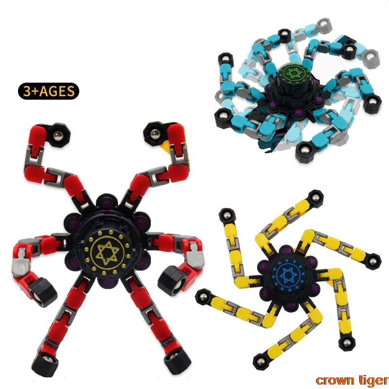 Con Quay Đồ Chơi Fidget Spinner Edc Ketting Vingertop GiúP GiảM Stress