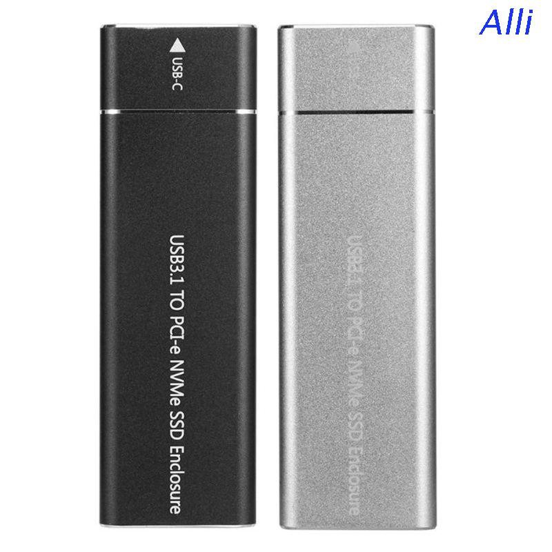Vỏ Ổ Cứng Ngoài Usb3.1 Type-C Sang M.2 M 10gbps M2 Ssd 2280 | BigBuy360 - bigbuy360.vn