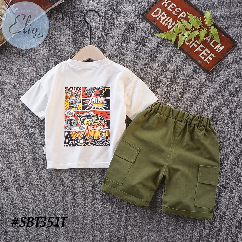 Set quần áo bé trai, đồ bé trai SBT351